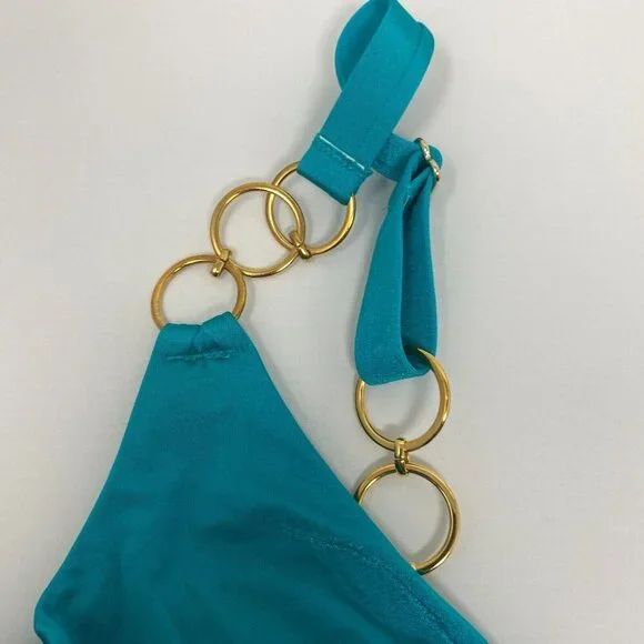 Agent Provocateur Anastacia Teal Bikini Set 34B/3